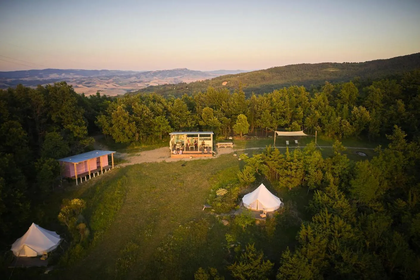 Agricola Ombra Agricamping - Tents In Nature Lajatico Glamping